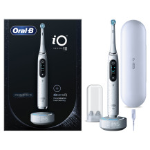 Oral-B iO Series 10 Adulto Spazzolino rotante-oscillante Bianco