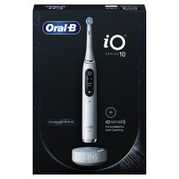 Oral-B iO Series 10 Adulto Spazzolino rotante-oscillante Bianco
