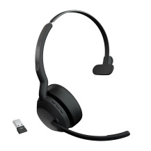 Jabra Evolve2 55 Auricolare Wireless A Padiglione Ufficio USB tipo-C Bluetooth Base di ricarica Nero