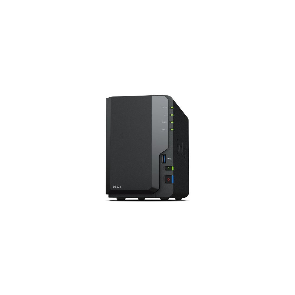 NAS SYNOLOGY DS223 2HD 3.5/2.5 DD R4 2GB-2X1GBE-3USB3.2