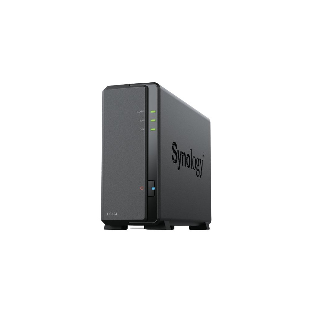NAS SYNOLOGY DS124 1HD/SSD 3,52,5 1GBDDR4/1P1GBE 2PUSB3.2/