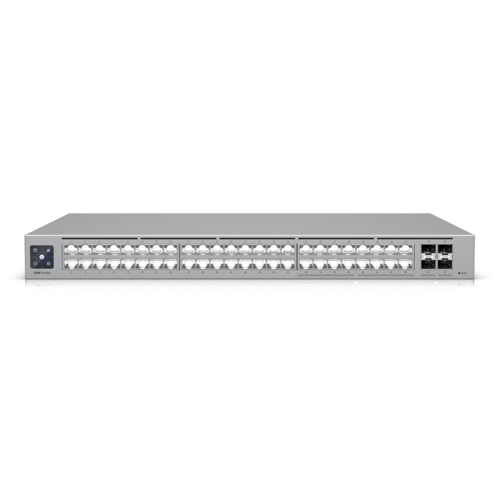 SWITCH 48P LAN GIGABIT UBIQUITI USW-PRO-MAX-48 L3 16P RJ45 2,5GB