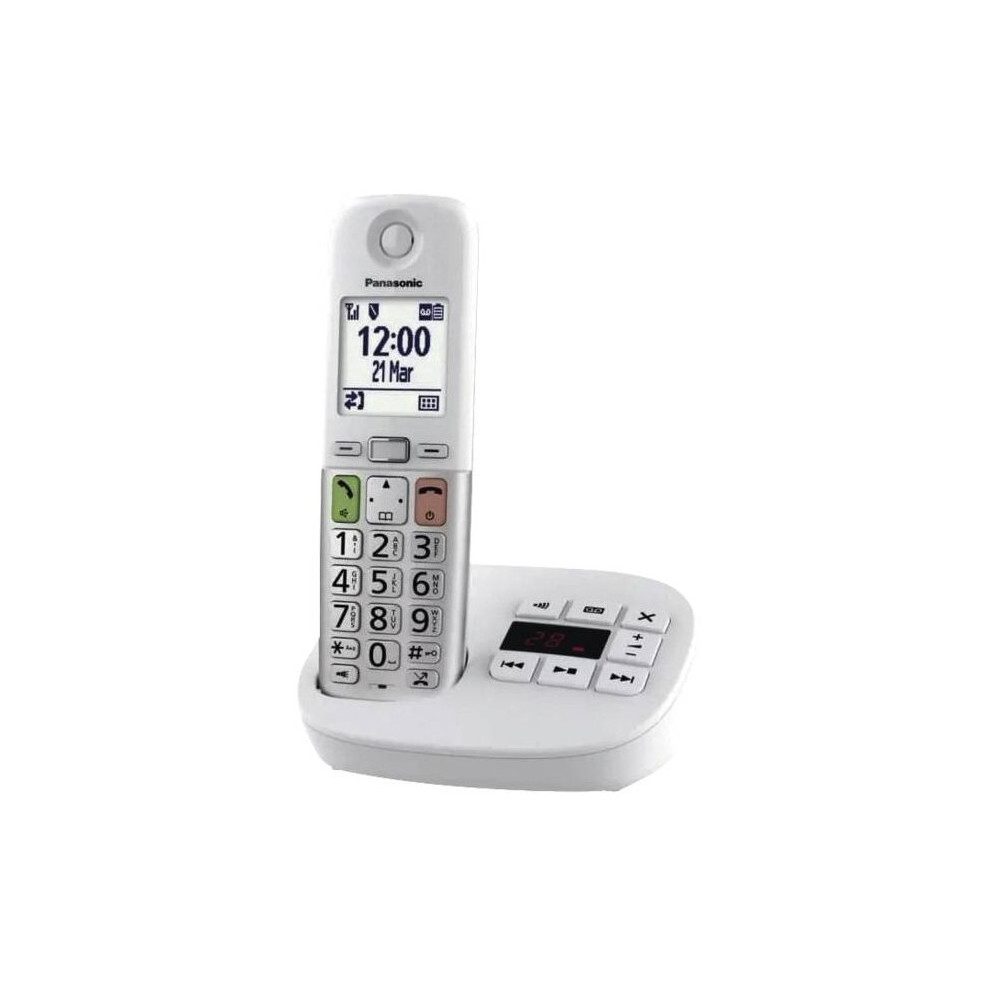 TELEFONO CORDLESS PAN TGU430 WHITE LCD 2.1/ TGU410 + SEGR.TELEFONICA