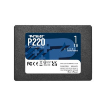 SSD PATRIOT  1TB P220 2.5" SATA3 READ:550MB/WRITE:500 MB/S - P220S1TB25 P220S1TB25 PATRIOT