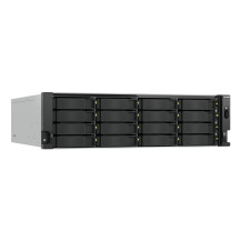 QNAP TS-H1677AXU-RP Server di archiviazione Armadio (3U) AMD Ryzen™ 7 7745 32 GB DDR5 0 TB QNAP QTS Nero, Grigio