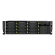 QNAP TS-H1655XEU-RP Server di archiviazione Armadio (3U) Intel Atom® C5125 8 GB DDR4 0 TB QuTS hero Nero, Grigio