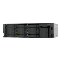 QNAP TS-H1655XEU-RP Server di archiviazione Armadio (3U) Intel Atom® C5125 8 GB DDR4 0 TB QuTS hero Nero, Grigio