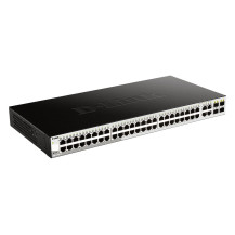 D-Link DGS-1210-52 switch di rete Gestito L2 Gigabit Ethernet (10/100/1000) 1U Nero