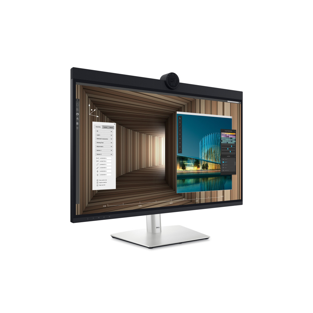 DELL UltraSharp U3224KBA Monitor PC 80 cm (31.5") 6144 x 3456 Pixel 6K Ultra HD LCD Nero, Argento