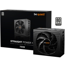 be quiet! Straight Power 12 alimentatore per computer 750 W 20+4 pin ATX ATX Nero, Alimentatore PC