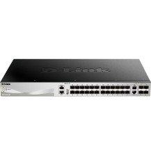 D-Link DGS-3130-30S/E switch di rete Gestito L3 10G Ethernet (100/1000/10000) Grigio, Interruttore