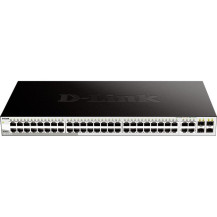 D-Link DGS-1210-52 Gestito L2 Gigabit Ethernet (10/100/1000) 1U Nero, Interruttore