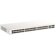 D-Link DBS-2000-52 switch di rete Gestito L2 Gigabit Ethernet (10/100/1000) Grigio, Interruttore