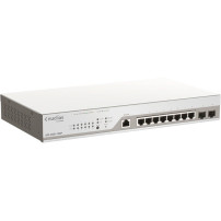 D-Link DBS-2000-10MP switch di rete Gestito L2 Gigabit Ethernet (10/100/1000) Supporto Power over Ethernet (PoE) Grigio, Interru