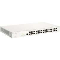D-Link DBS-2000-28MP switch di rete Gestito L2 Gigabit Ethernet (10/100/1000) Grigio, Interruttore