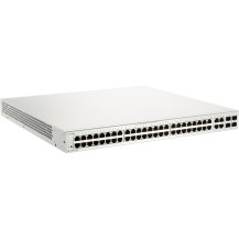 D-Link DBS-2000-52MP switch di rete Gestito L2 Gigabit Ethernet (10/100/1000) Supporto Power over Ethernet (PoE) Grigio, Interru