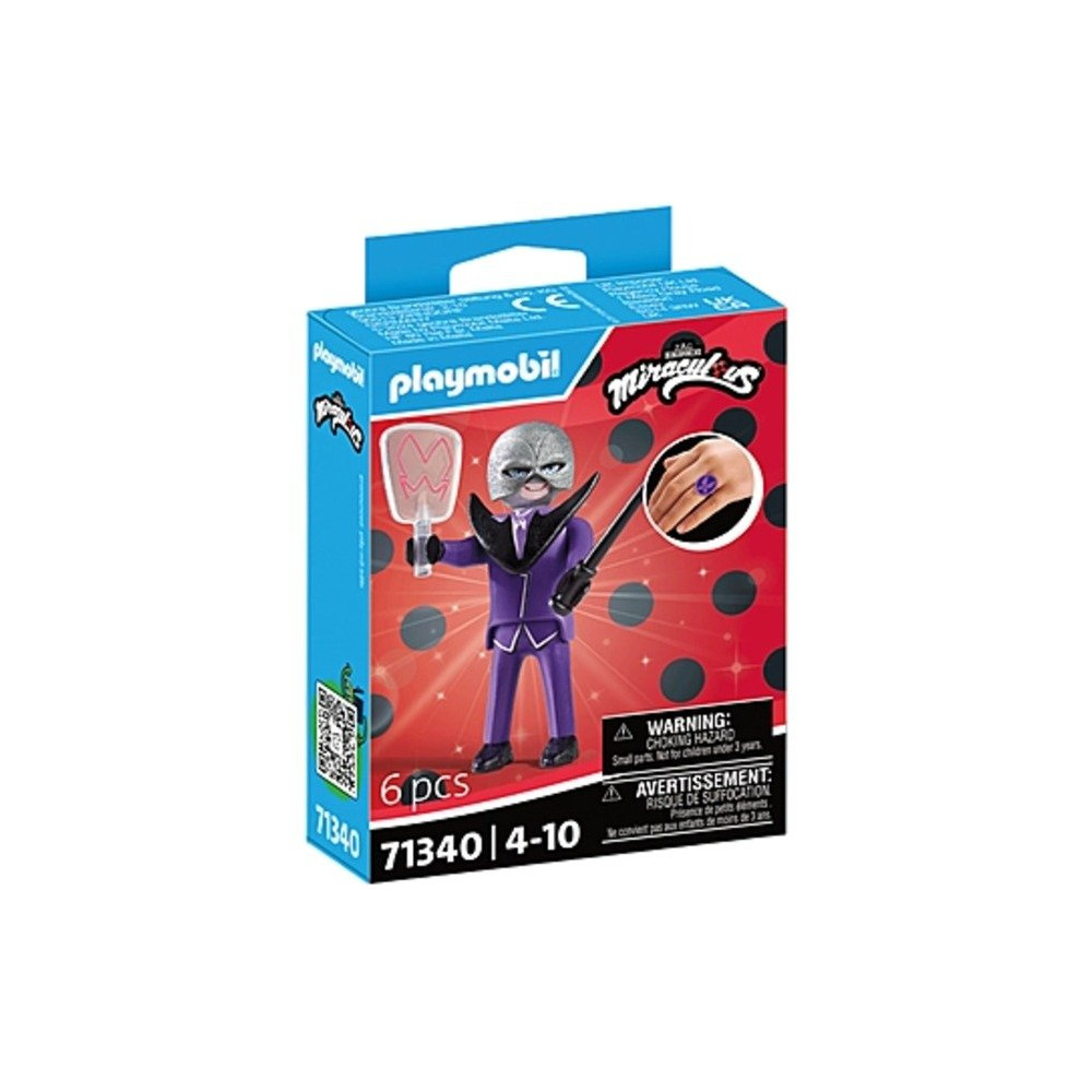 PLAYMOBIL Miraculous: Hawk Moth, Giochi di costruzione