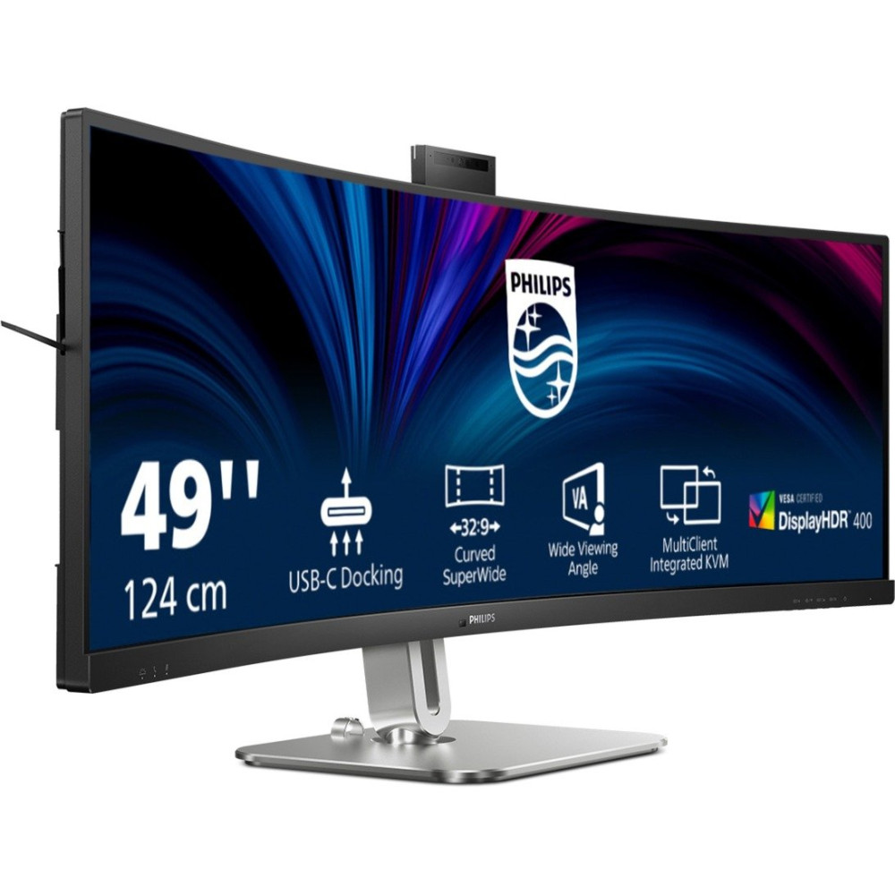 Philips 49B2U6900CH/00 Monitor PC 124 cm (48.8") 5120 x 1440 Pixel Dual QHD LCD Nero, Monitor LED