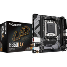 GIGABYTE B650I AX Scheda madre - AMD Ryzen serie 9000, VRM a 5+2+1 fasi, fino a 6400 MHz DDR5 (OC), 1xPCIe 4.0 M.2, LAN 2,5 GbE,