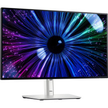 Dell UltraSharp U2424HE Monitor PC 60,5 cm (23.8") 1920 x 1080 Pixel Full HD LCD Nero, Argento, Monitor LED