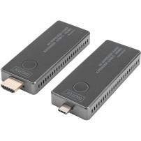 Digitus Extender video wireless 4K USB-C > HDMI, 30 metri, Estensione HDMI