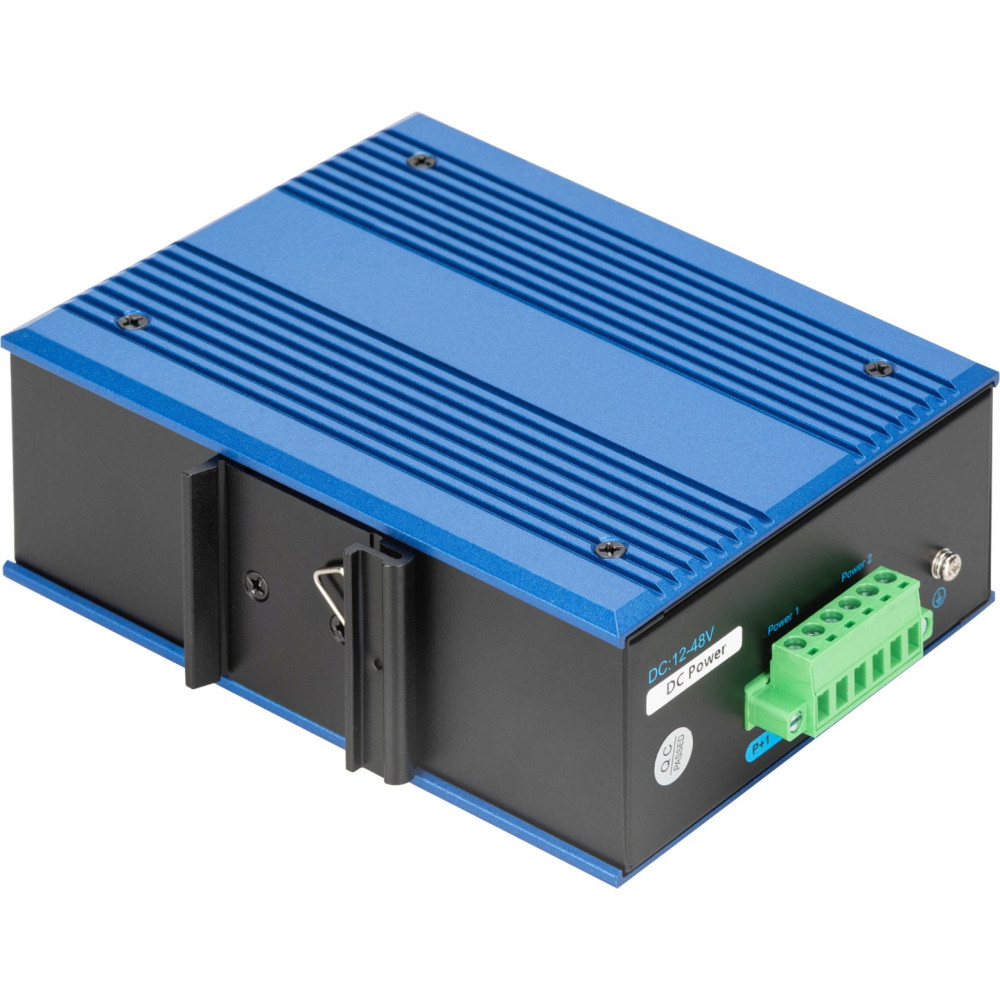 Digitus Gigabit Ethernet industriale 8+2 porte, Interruttore