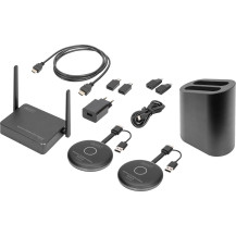 Digitus Click & Present Pro - Sistema di collaborazione wireless, Estensione HDMI