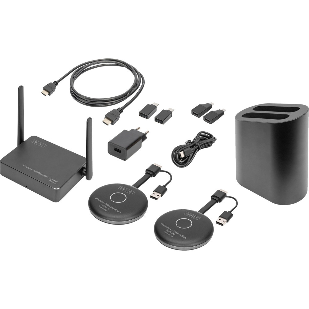 Digitus Click & Present Pro - Sistema di collaborazione wireless, Estensione HDMI