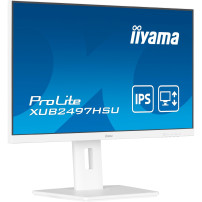 iiyama ProLite XUB2497HSU-W2 Monitor PC 60,5 cm (23.8") 1920 x 1080 Pixel Full HD LED Bianco, Monitor LED