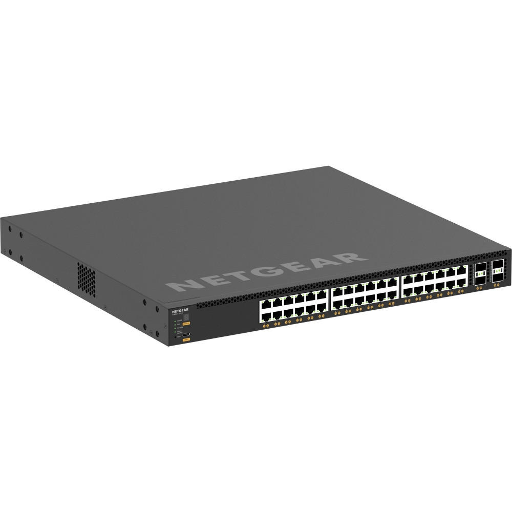 Netgear M4350-36X4V Gestito L3 10G Ethernet (100/1000/10000) Supporto Power over Ethernet (PoE) 1U Nero, Interruttore