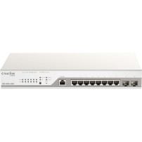 D-Link DBS-2000-10MP/E switch di rete Gestito L2 Gigabit Ethernet (10/100/1000) Supporto Power over Ethernet (PoE) Grigio, Inter