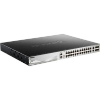 D-Link DGS-3130-30PS/E switch di rete Gestito L3 Gigabit Ethernet (10/100/1000) Supporto Power over Ethernet (PoE) Grigio, Inter