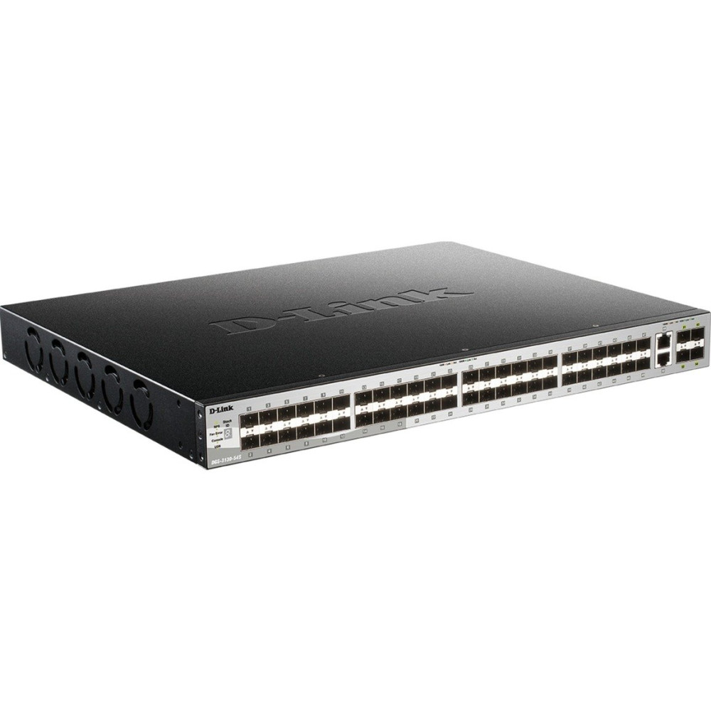 D-Link DGS-3130-54S/E switch di rete Gestito L3 10G Ethernet (100/1000/10000) Grigio, Interruttore
