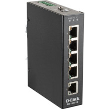 D-Link DIS-100E-5W switch di rete Non gestito L2 Fast Ethernet (10/100) Nero, Interruttore