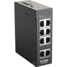 D-Link DIS-100E-8W switch di rete Non gestito L2 Fast Ethernet (10/100) Nero, Interruttore
