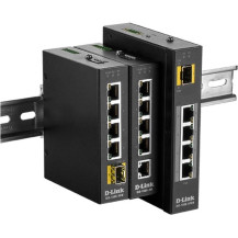 D-Link DIS‑100G‑5PSW Non gestito L2 Gigabit Ethernet (10/100/1000) Supporto Power over Ethernet (PoE) Nero, Interruttore