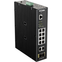 D-Link DIS-200G-12PS switch di rete Gestito L2 Gigabit Ethernet (10/100/1000) Supporto Power over Ethernet (PoE) Nero, Interrutt