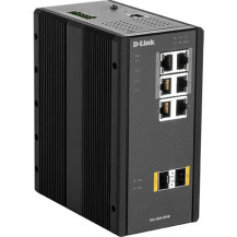 D-Link DIS‑300G‑8PSW Gestito L2 Gigabit Ethernet (10/100/1000) Supporto Power over Ethernet (PoE) Nero, Interruttore