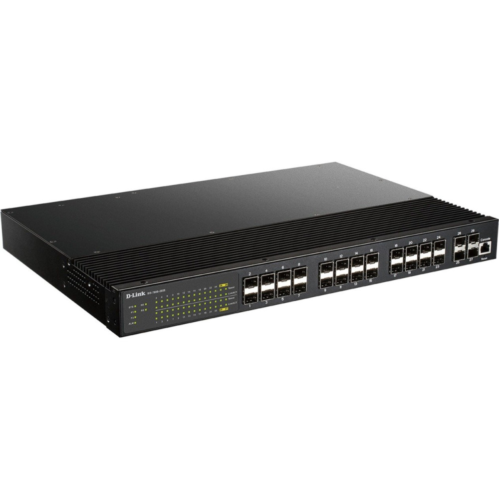 D-Link DIS-700G-28XS switch di rete Gestito L2+ 1U Nero, Interruttore