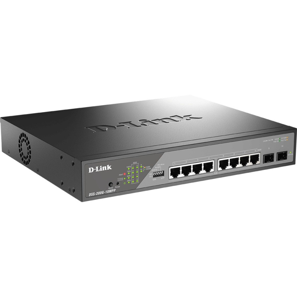 D-Link DSS-200G-10MPP/E, Interruttore