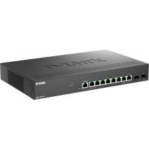 D-Link DMS-1250-10S/E switch di rete Gestito 2.5G Ethernet (100/1000/2500) Nero, Interruttore
