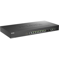 D-Link DMS-1250-12TP/E switch di rete Gestito 2.5G Ethernet (100/1000/2500) Supporto Power over Ethernet (PoE) Nero, Interruttor