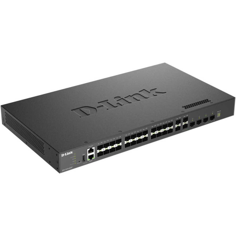 D-Link DXS-3410-32SY switch di rete Gestito L3 Nero, Interruttore