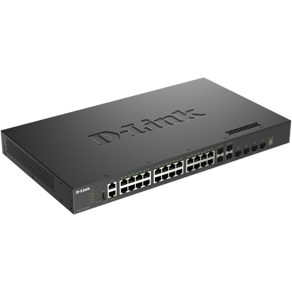 D-Link DXS-3410-32XY switch di rete Gestito L3 Fast Ethernet (10/100) Nero, Interruttore