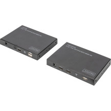 Digitus Set extender KVM HDMI 4K, Estensione HDMI
