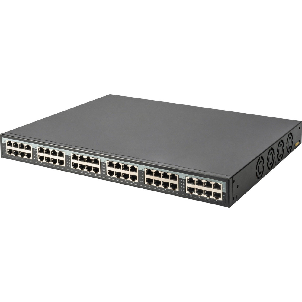 Digitus Iniettore 24 porte/Ethernet/PoE+ 370W, Interruttore