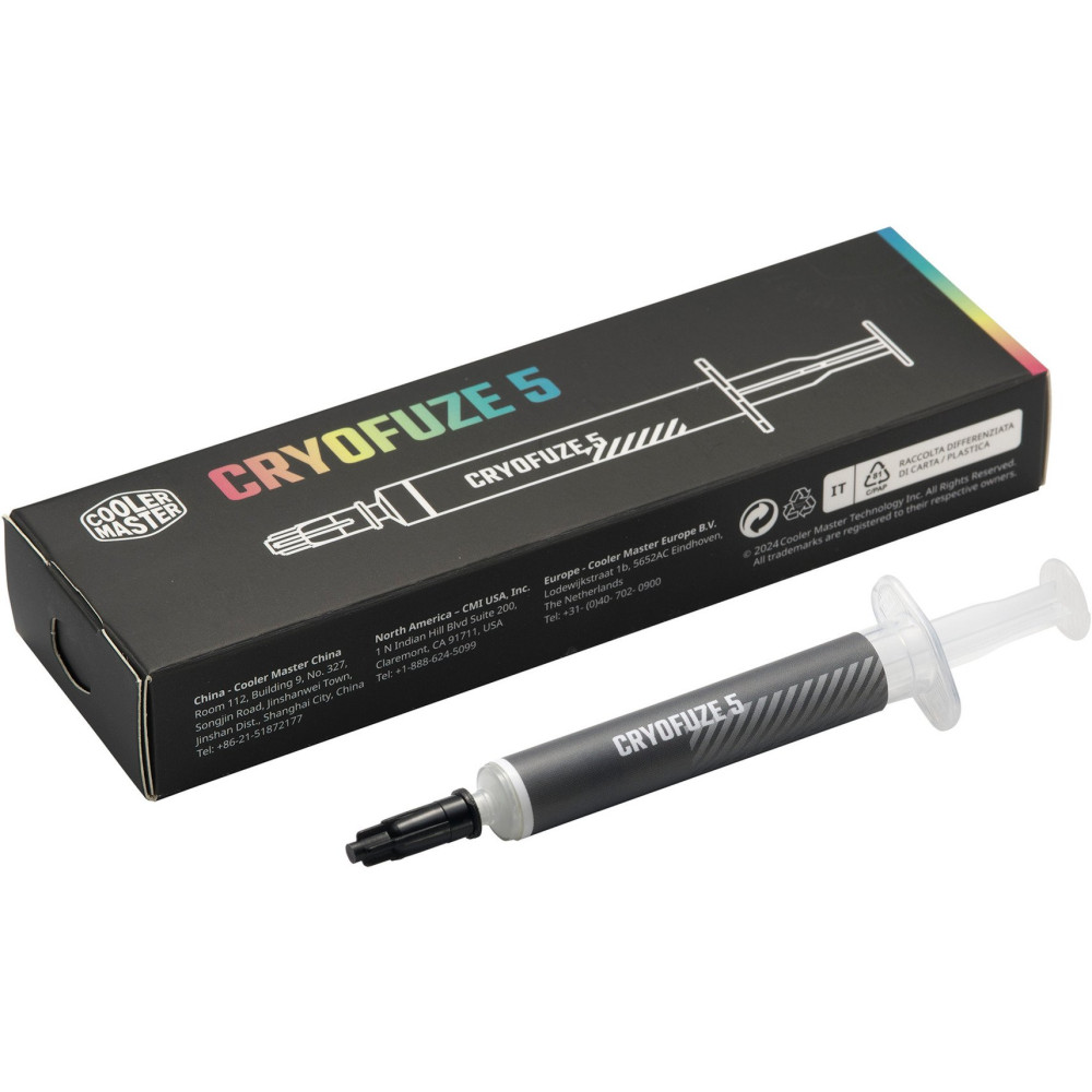 Cooler Master CryoFuze 5, Pastiglie e composti termiche