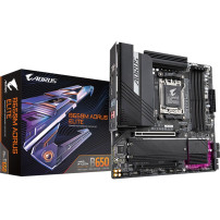 GIGABYTE B650M AORUS ELITE Scheda madre - Supporta CPU AMD Ryzen 9000, VRM a 12+2+2 fasi, fino a 8000 MHz DDR5, 1xPCIe 5.0 + 1xP