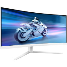 Philips Evnia 5000 34M2C5501A/00 Monitor PC 86,4 cm (34") 3440 x 1440 Pixel Wide Quad HD LCD Bianco, Monitor di gioco