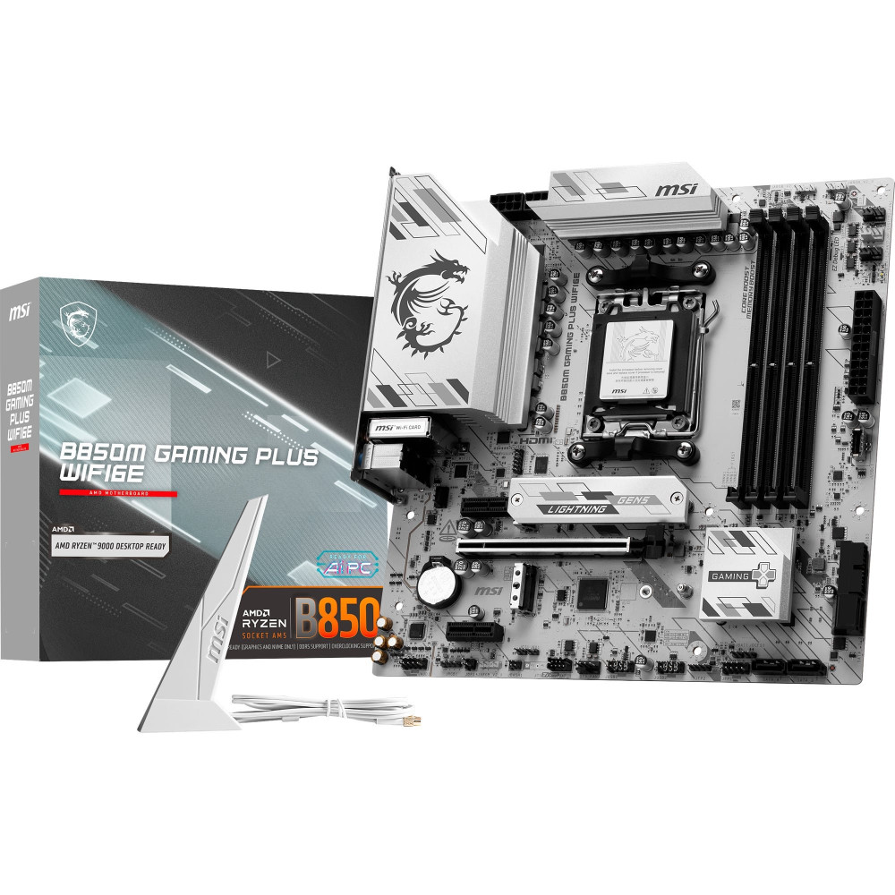 MSI B850M GAMING PLUS WIFI6E scheda madre AMD B850 Socket AM5 micro ATX